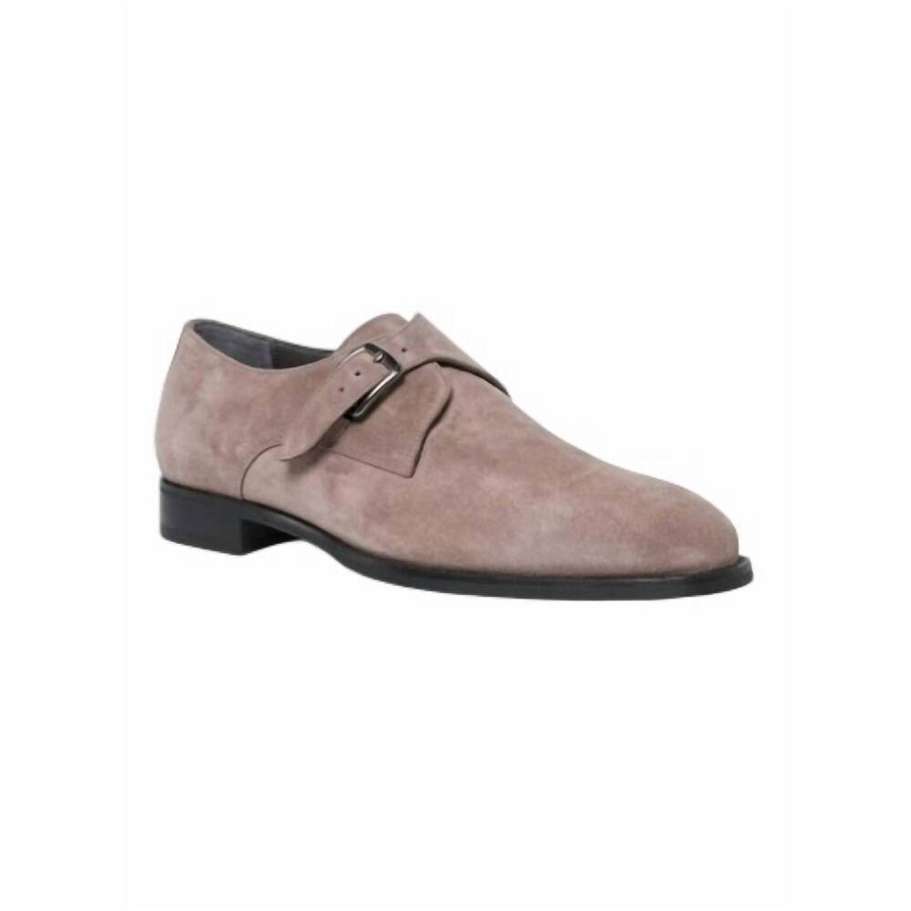 NEW SCARPE DI BIANCO men's parma suede oxfords in antilope